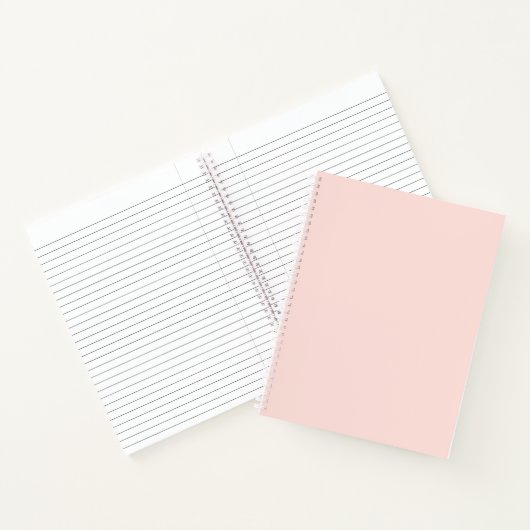 Carnet Pink Spiral Notebook (Intérieur)