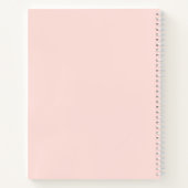 Carnet Pink Spiral Notebook (Dos)