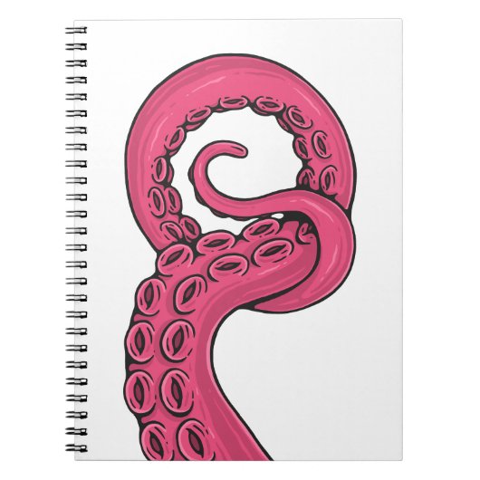 Carnet Pink Tentacle (Devant)
