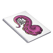 Carnet Pink Tentacle (Côté Droit)
