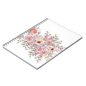 Carnet Pink Wedding Bouquet (Côté gauche)