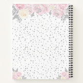 Carnet Pink Winter Blonde Hair Princesse Anniversaire (Dos)