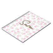 Carnet Pinky floral AOP (Côté gauche)