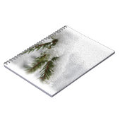Carnet Pins neigeux (Côté gauche)