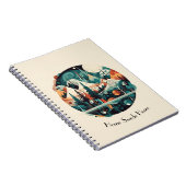 Carnet Pins nordiques & Pics, coutume (Côté Droit)