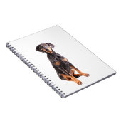 Carnet pinscher beautyful de dobermann (Côté Droit)