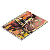 Carnet Pinto Amish Horse 8 bits Art (Côté gauche)