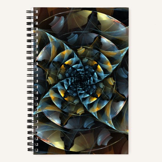 Carnet Pinwheel Art Abstrait (Recto)
