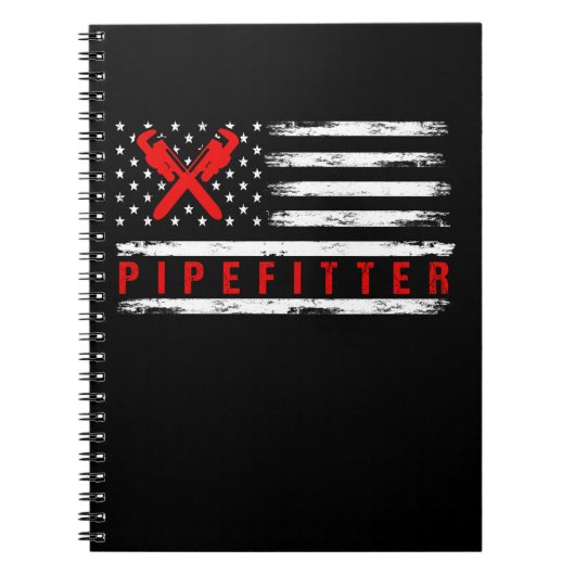 Carnet Pipefitter Cadeaux Funky Plumber (Devant)