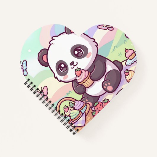 Carnet Pique-nique du petit panda (Devant)