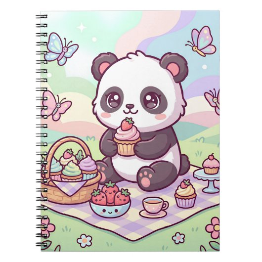 Carnet Pique-nique du petit panda (Devant)