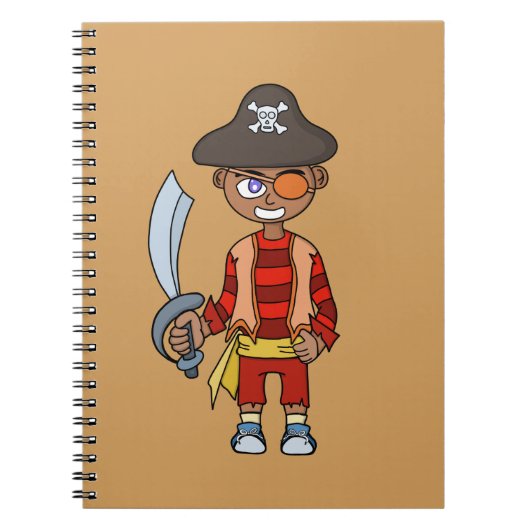 Carnet Pirate Boy (Devant)