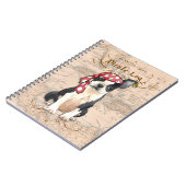 Carnet Pirate de Boston Terrier (Côté gauche)