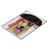 Carnet Pirate jaune du Labrador 2 (Côté gauche)