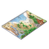 Carnet Pirate map (Côté gauche)