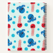 Carnet Pirate Octopus, Pirate Jellfish, Mer, Votre Nom (Dos)