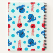 Carnet Pirate Octopus, Pirate Jellyfish, Sea Animaux (Dos)