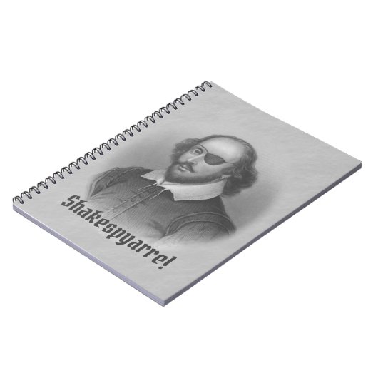 Carnet Pirate Shakespeare (Côté gauche)