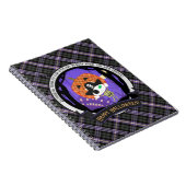 Carnet Pirate squelette chat et plaid (Côté Droit)