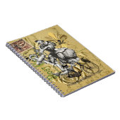 Carnet pirate vapeur vintage (Côté Droit)