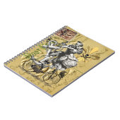 Carnet pirate vapeur vintage (Côté gauche)