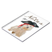 Carnet Pirate Westie (Côté gauche)