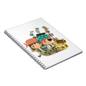 Carnet Pirates Au Trésor (Côté Droit)