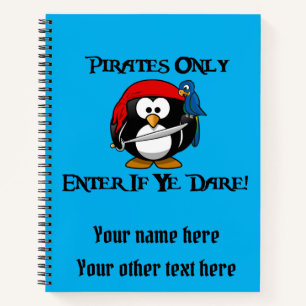 Carnet Pirates seulement - Entrez Si Vous Osez! - Pirate