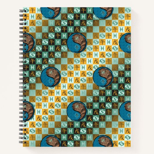 Carnet Pisces & Earth Horse (Devant)