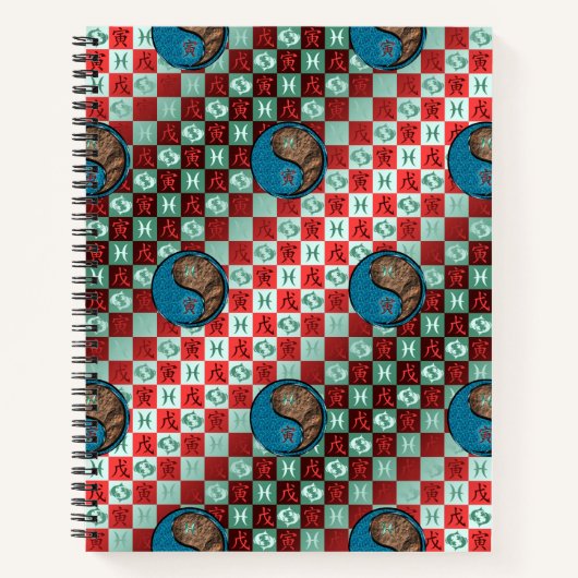 Carnet Pisces & Earth Tiger (Devant)