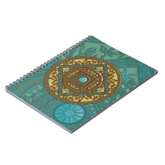 Carnet Pisces Mandala (Côté gauche)