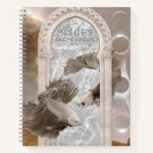 Carnet Pisces Muse Ethereal Zodiac Sketbook (Devant)