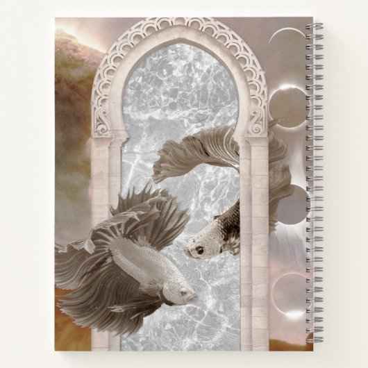 Carnet Pisces Muse Ethereal Zodiac Sketbook (Dos)