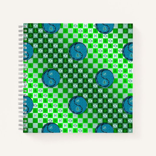 Carnet Pisces & Water Goat (Devant)