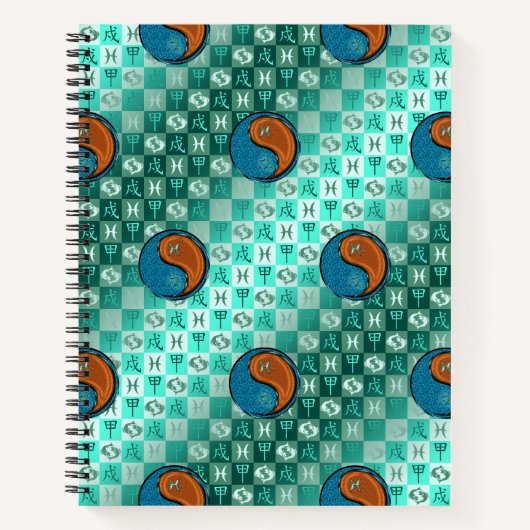 Carnet Pisces & Wood Dog (Devant)