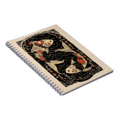 Carnet Pisces Zodiac Céleste Art (Côté Droit)