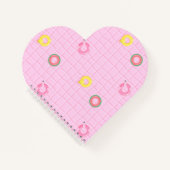 Carnet Piscine et tubes roses (Devant)