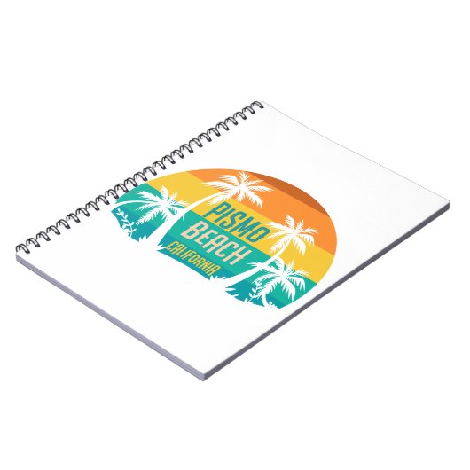 Carnet Pismo Beach Retro (Côté gauche)