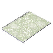 Carnet Pissenlit Doux Neutre - Olive Douce (Côté gauche)