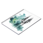 Carnet Pissenlit - Fleurs aquarelle (Côté gauche)