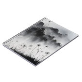 Carnet Pissenlit - Fleurs aquarelle (Côté gauche)