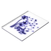 Carnet Pissenlits et Libellules Répandez l'Amour (Côté gauche)