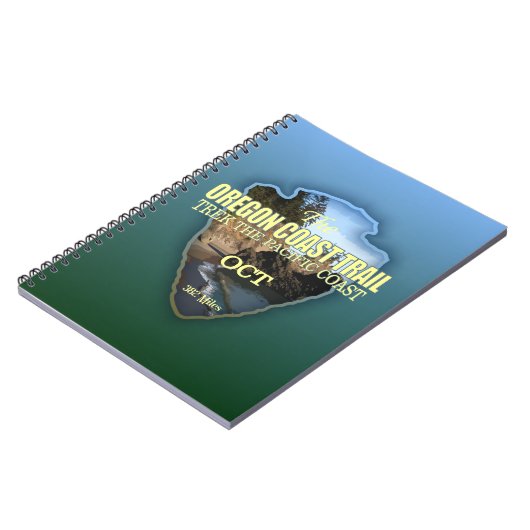 Carnet Piste côtière de l'Oregon (pointe de flèche) (Côté gauche)