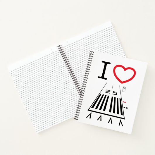 Carnet Piste de l'aéroport Hawthorne 25 / 7 (Intérieur)