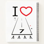 Carnet Piste de l'aéroport Hawthorne 25 / 7 (Dos)