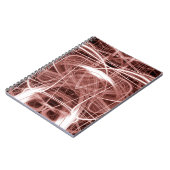 Carnet Pistes brunes Abstraites (Côté gauche)