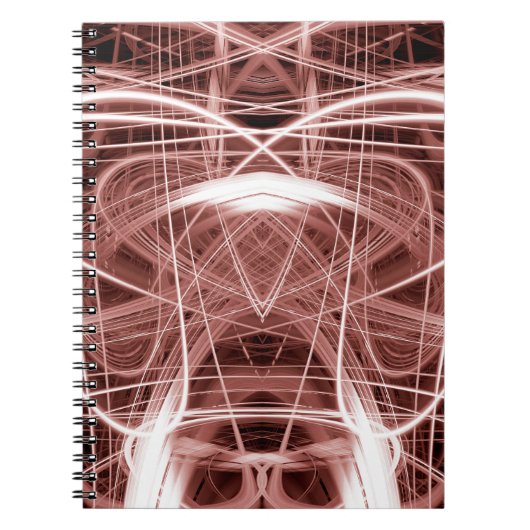 Carnet Pistes brunes Abstraites (Devant)