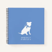 Carnet Pit Bull Chien Puppy Pitbull (Devant)