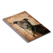 Carnet Pit Bull Terrier (Côté Droit)