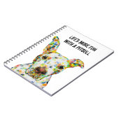 Carnet Pitbull 6,5 po x 8,75 po (Côté gauche)